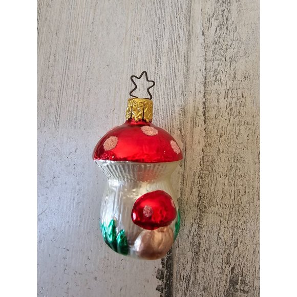 Inge glas Other - Inge glas glass mushroom ornament Xmas tree